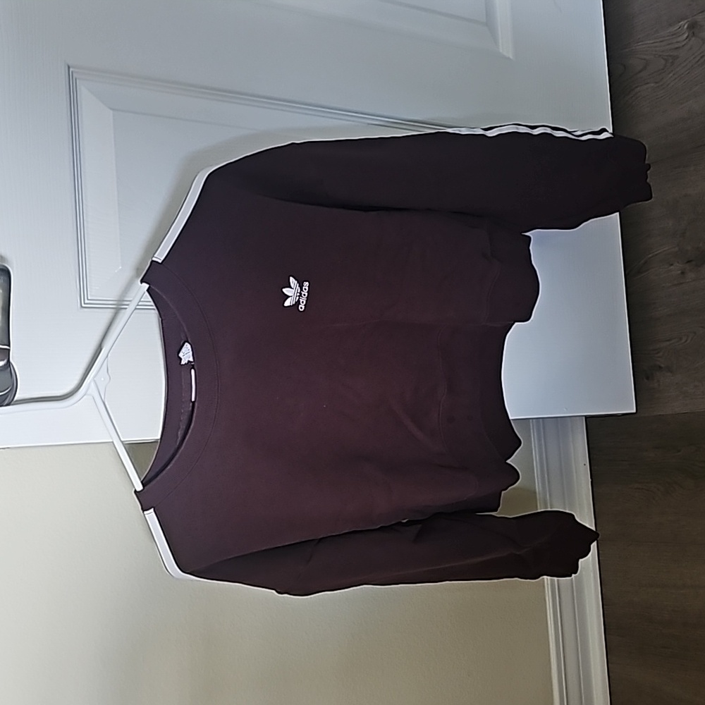 Adidas crop sweatshirt